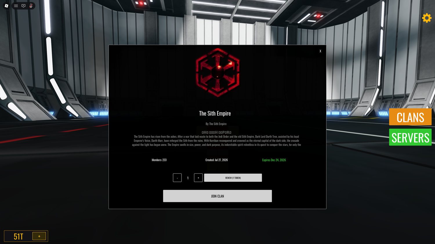 A clan you can join
