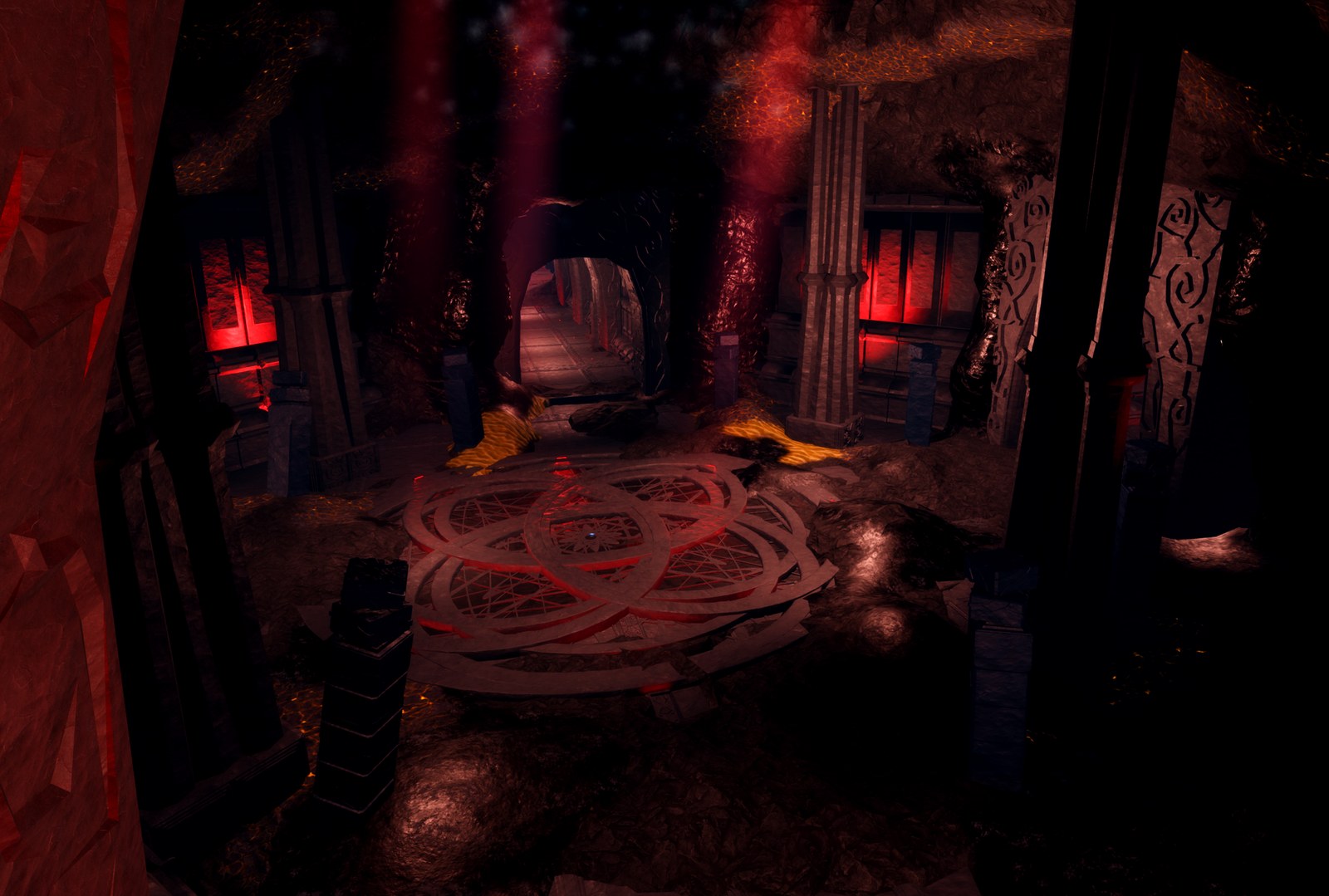 A ritual chamber