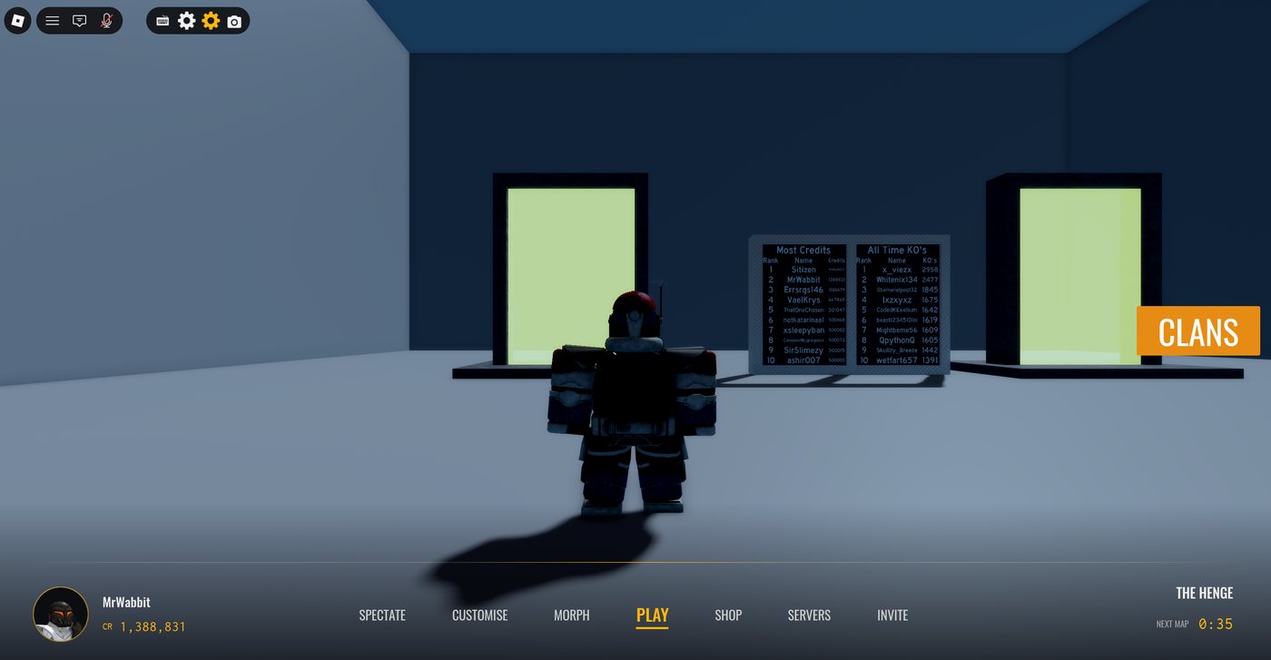 The lobby