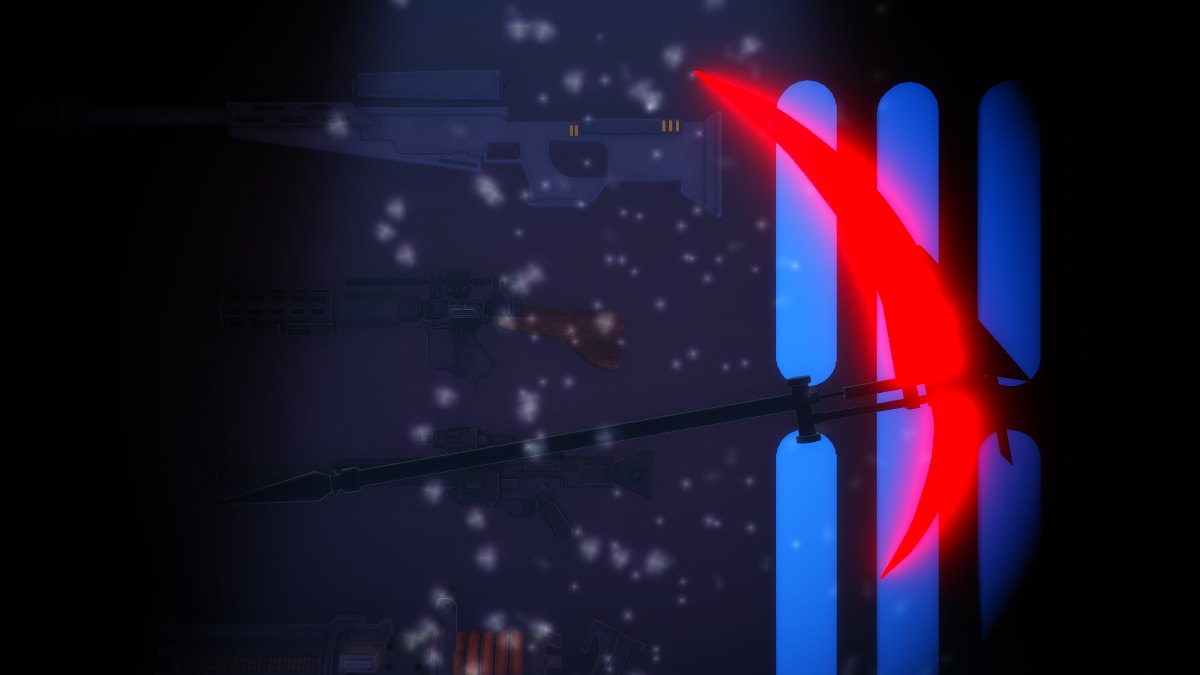 Scythe in the customise menu