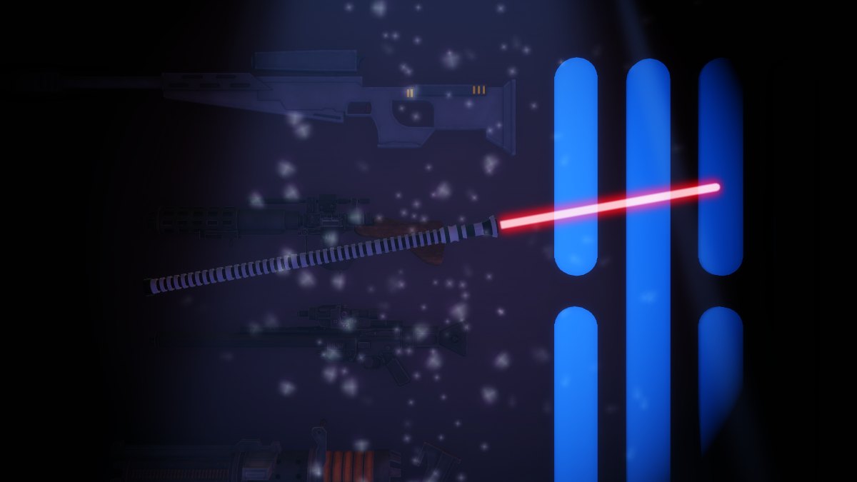 Spear in the customise menu