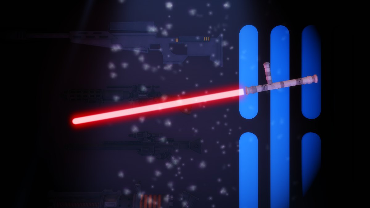 Tonfa in the customise menu